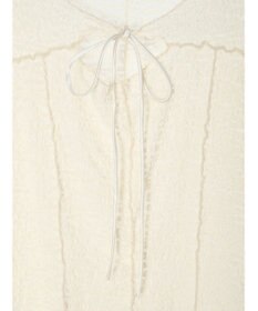 Green Parks カットワークデザインレーストップス