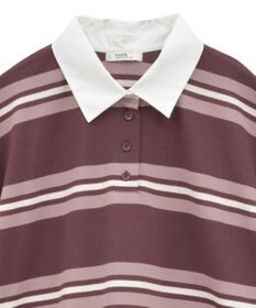 earth music&ecology レトロボーダーラガーミニワンピース