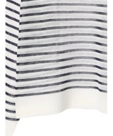 Green Parks シアーボーダーニットプルオーバー