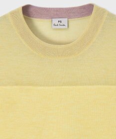 Paul Smith 【洗える】シアーボーダー 半袖ニット