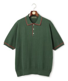 J.PRESS MEN 【WEB・一部店舗限定】Blancket Stitch Knit Polo