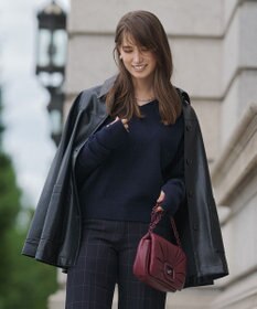 UNFILO L ふわふわニット Vネック