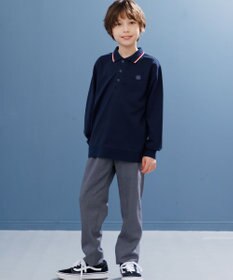 J.PRESS KIDS 【140-170cm】リブライン ポロシャツ