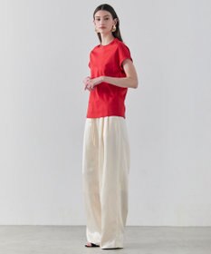 BEIGE， BORNA / コットンスムースTシャツ