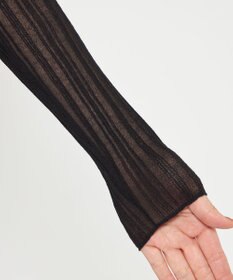 uncrave シルキー ニット コンビ トップス