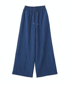 YECCA VECCA 【UVカット】サラサライージーワイドパンツ