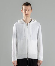 JOSEPH HOMME 新色追加【オリジナル素材/シワになりにくい】ライトタックジャージー ジップアップパーカー