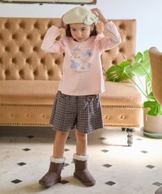 ANY KIDS チェック柄 ショートパンツ