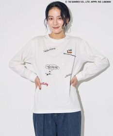 ANY 【ハローキティ×ANY】ロゴTシャツ