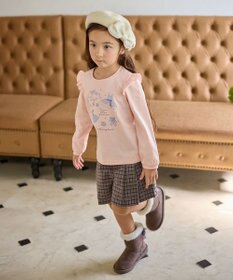 ANY KIDS チェック柄 ショートパンツ