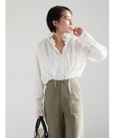 Te chichi レースカフスブラウス