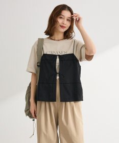 Green Parks 【適ON】多段きれい目ロゴＴシャツ