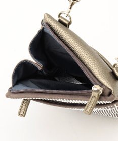 LA BAGAGERIE ラインストーンポシェット