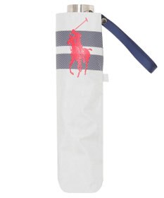 MOONBAT POLO RALPH LAUREN（ポロ ラルフローレン） 晴雨兼用日傘 ボーダー 遮光率100% 遮熱 UV 晴雨兼用