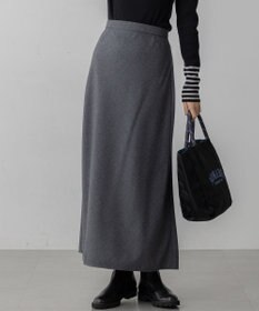 23区 【洗える】ハイカウントフラノ フレア スカート