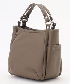 Y'SACCS カウレザー スクエア2wayミニトート