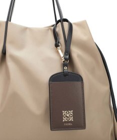 style code 【PADMA/パドマ】カードケース付　ナイロン巾着トートバッグ