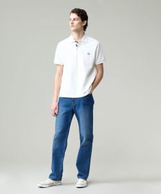 J.PRESS MEN 気品と愛嬌のバランスが抜群！【J.PRESS人気NO1ポロシャツ】 バックブルカノコレジメン ポロシャツ