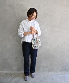 AND WOOL 筆記帳刺繍のminiバッグ