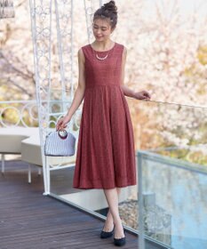 Tiaclasse 【新色追加・洗える】大人上品な総レースワンピース