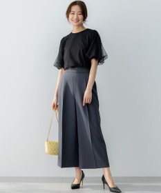 組曲 L 【VERY掲載・WEB限定】チュールカバー カットソー