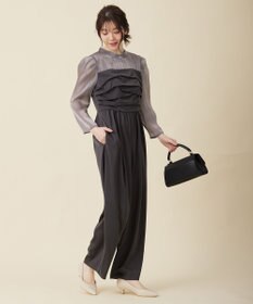 ANY SIS 【洗える】デザインタック コンビネゾン