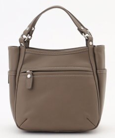 Y'SACCS カウレザー スクエア2wayミニトート