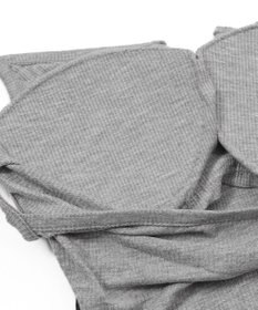 WEGO 【カップ付きインナー】グラフィックリブキャミソール