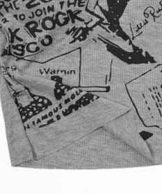 WEGO 【カップ付きインナー】グラフィックリブキャミソール