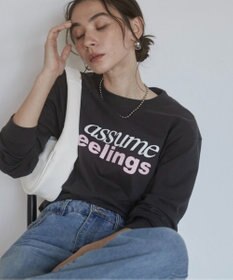 WEGO 【ANGIE VINTAGE】ロゴプリントロンT