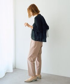 YECCA VECCA スタイルアップテーパードパンツ