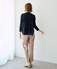 YECCA VECCA スタイルアップテーパードパンツ