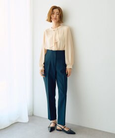 YECCA VECCA スタイルアップテーパードパンツ