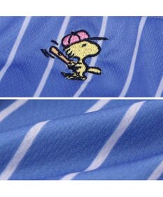 PET PARADISE スヌーピー ベースボール Ｔシャツ 《ブルー》 中型犬