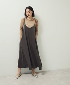 Green Parks 前後２ＷＡＹサテンキャミワンピース