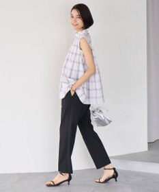 UNFILO 【WEB限定】シアーシャーリングブラウス