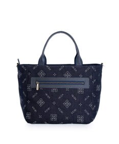 IBIZA アスール　ロゴデニム　2WAYバッグ