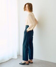 YECCA VECCA スタイルアップテーパードパンツ