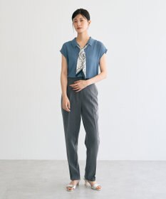 YECCA VECCA スタイルアップテーパードパンツ