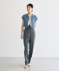 YECCA VECCA スタイルアップテーパードパンツ