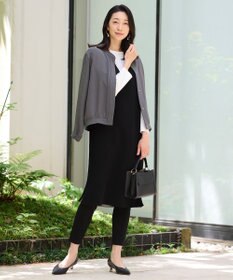 自由区 S 【WEB限定・洗える・撥水加工】ストレッチスリム レギンスパンツ