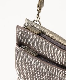 LA BAGAGERIE ラインストーンポシェット