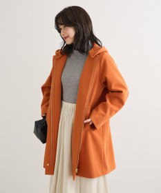 Green Parks ２ｗａｙフード取り外しＡラインコート