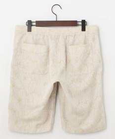 JOSEPH ABBOUD MOUNTAIN 【SPACE／UNISEX】ソアロンリネンジャガード ハーフパンツ