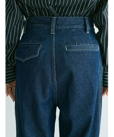 CRAFT STANDARD BOUTIQUE 【ユニセックス】デニム2タックワイドテーパードパンツ