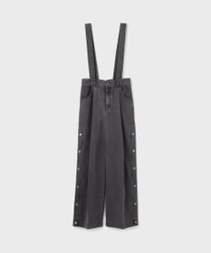 GRACE CONTINENTAL サスペンダーデニムパンツ