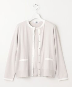 J.PRESS LADIES L 【洗える・ニットセット】TRIM TWIN ニット