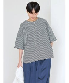 AMERICAN HOLIC 接触冷感裾ラウンドカットプルオーバー