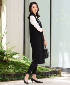 自由区 S 【WEB限定・洗える・撥水加工】ストレッチスリム レギンスパンツ