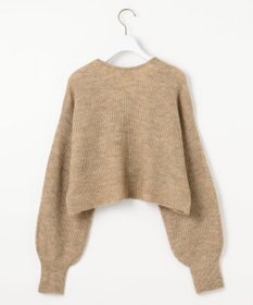 ANY SIS 【洗える】クロスレイヤードニット ワンピース